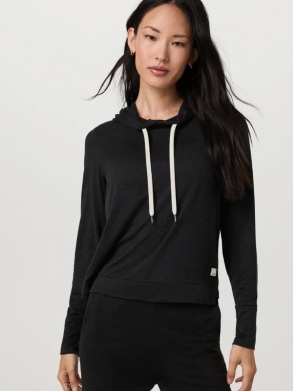 Vuori Halo Essential Hoody in Black, Size Large, Sold Out.